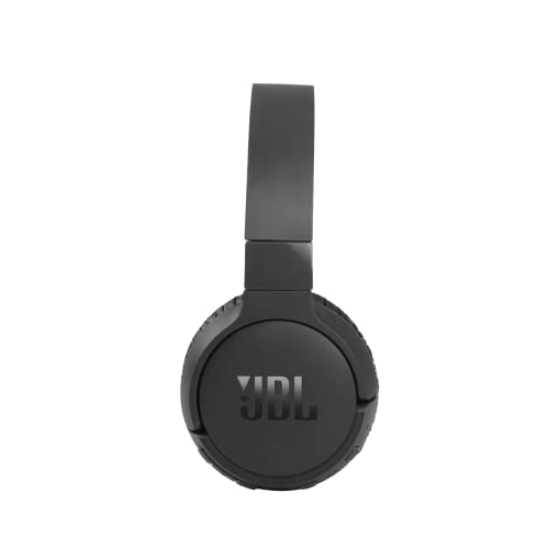 JBL Tune 660 NC Wireless On-Ear Bluetooth Headphones with Active Noise Cancellation, Black