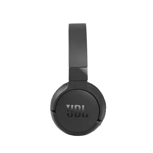 JBL Tune 660 NC Wireless On-Ear Bluetooth Headphones with Active Noise Cancellation, Black