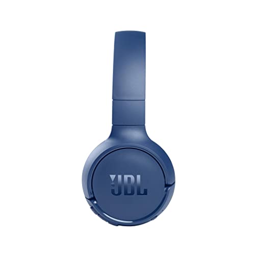 JBL Tune 510 BT Wireless On-Ear Headphones with Bluetooth 5.0 and Speed Charge, Up to 40 Hours Battery Life, Blue