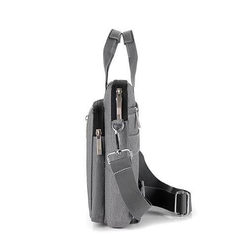 Fhsqwernm Oxford Cloth Laptop Shoulder Bag For MacAir 14 15.6 17.3" Inch Notebook Flapover Sleeve Case