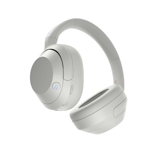 Sony ULT WEAR - Wireless Noise Cancelling Headphones with ULT POWER SOUND, Ultimate Deep Bass, Clear Call Quality, Up to 30hr Battery Life, Alexa & Google Assistant, IOS & Android - Off White