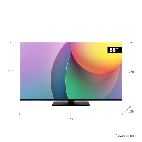 Panasonic TB-55W60AEY, W60 Series 55 inch 4K Ultra HD LED Smart TV, 2024, Freely, TiVo, 4K Colour Engine, Dolby Vision & Atmos, For An Exceptional Visual Experience