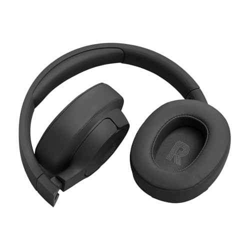 JBL Tune 770 NC Wireless Over-Ear Bluetooth Headphones with Adaptive Noise-Cancelling Technology and 70-Hour Battery Life, Black
