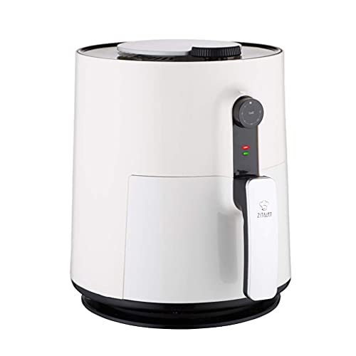 Oil Free Air Fryer Oven, French Fries Large Toaster Oven Turbo Broiler For Onion Rings, Electric Food Warmers Fryers With Basket, Convection Ovens (Color : White) Useful (White) lofty ambition
