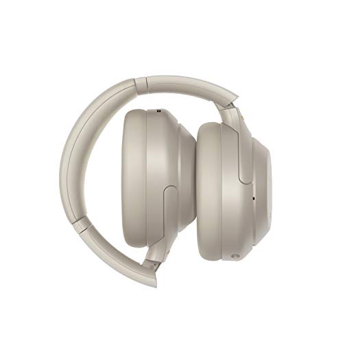 Sony WH-1000XM4 Noise Cancelling Wireless Headphones - 30 hours battery life - Over Ear style - Optimised for Alexa and the Google Assistant - with built-in mic for phone calls - Silver