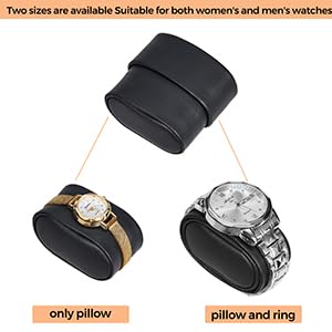 ANWBROAD Watch Winder for Automatic Watches 4 Watch Rotator and 6 Extra Storages with Super Quiet Mabuchi Motor LED Backlight Watch Turner Piano Paint Watch Shaker 5 Rotating Modes Gift USB JWW002Y