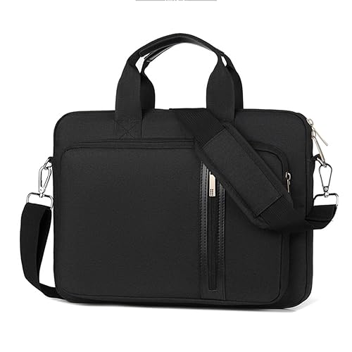 Fhsqwernm Oxford Cloth Laptop Shoulder Bag For MacAir 14 15.6 17.3" Inch Notebook Flapover Sleeve Case
