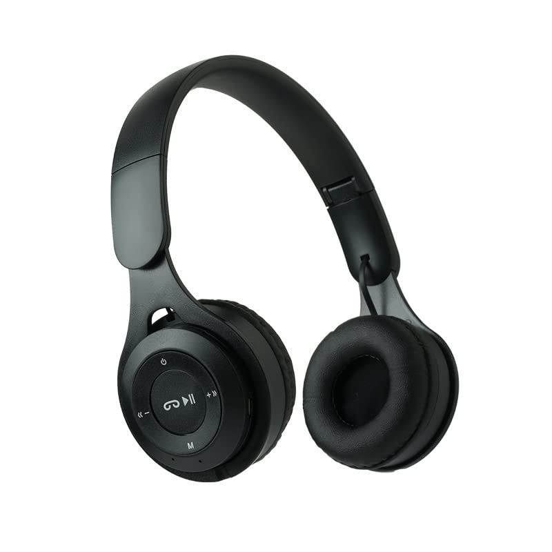 YHO Bluetooth Headphones Over Ear, Wireless Headphones Over Ear,30 Hours Playtime Foldable Lightweight Wireless Headphones,with Built-in HD Mic, FM, SD/TF for PC/Home