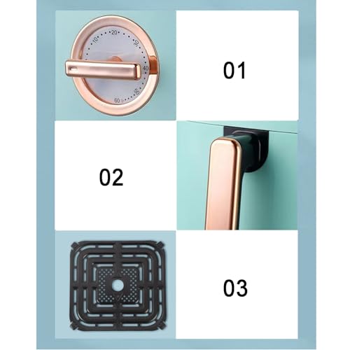 Air Fried Pot Oven, 5 Liters Of Air Frying Pot, 360 ° Hot Air Circulation Technology, Can Be Used For Oil -free, Low -fat Healthy Cooking, Baking And Barbecue