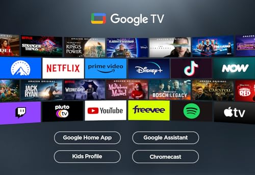 TCL 65QM8B 65-inch QLED Mini LED TV, 4K HDR Premium 1300nits, Smart TV Powered by Google TV (Dolby Vision & Atmos, Onkyo 2.0 sound system, 144Hz Motion Clarity Pro, Hands-Free Voice Control)