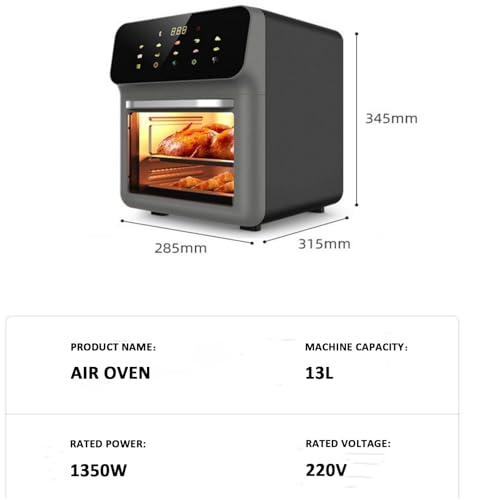 COYOUCO 13L Household Large Capacity Electric Oven Household Multifunctional Air Fryer,ANSI