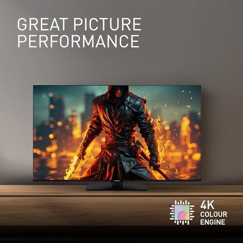Panasonic TB-50W60AEY, W60 Series 50 inch 4K Ultra HD LED Smart TV, 2024, Freely, TiVo, 4K Colour Engine, Dolby Vision & Atmos, For An Exceptional Visual Experience