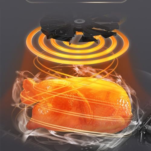 Air Fried Pot Oven, 5 Liters Of Air Frying Pot, 360 ° Hot Air Circulation Technology, Can Be Used For Oil -free, Low -fat Healthy Cooking, Baking And Barbecue