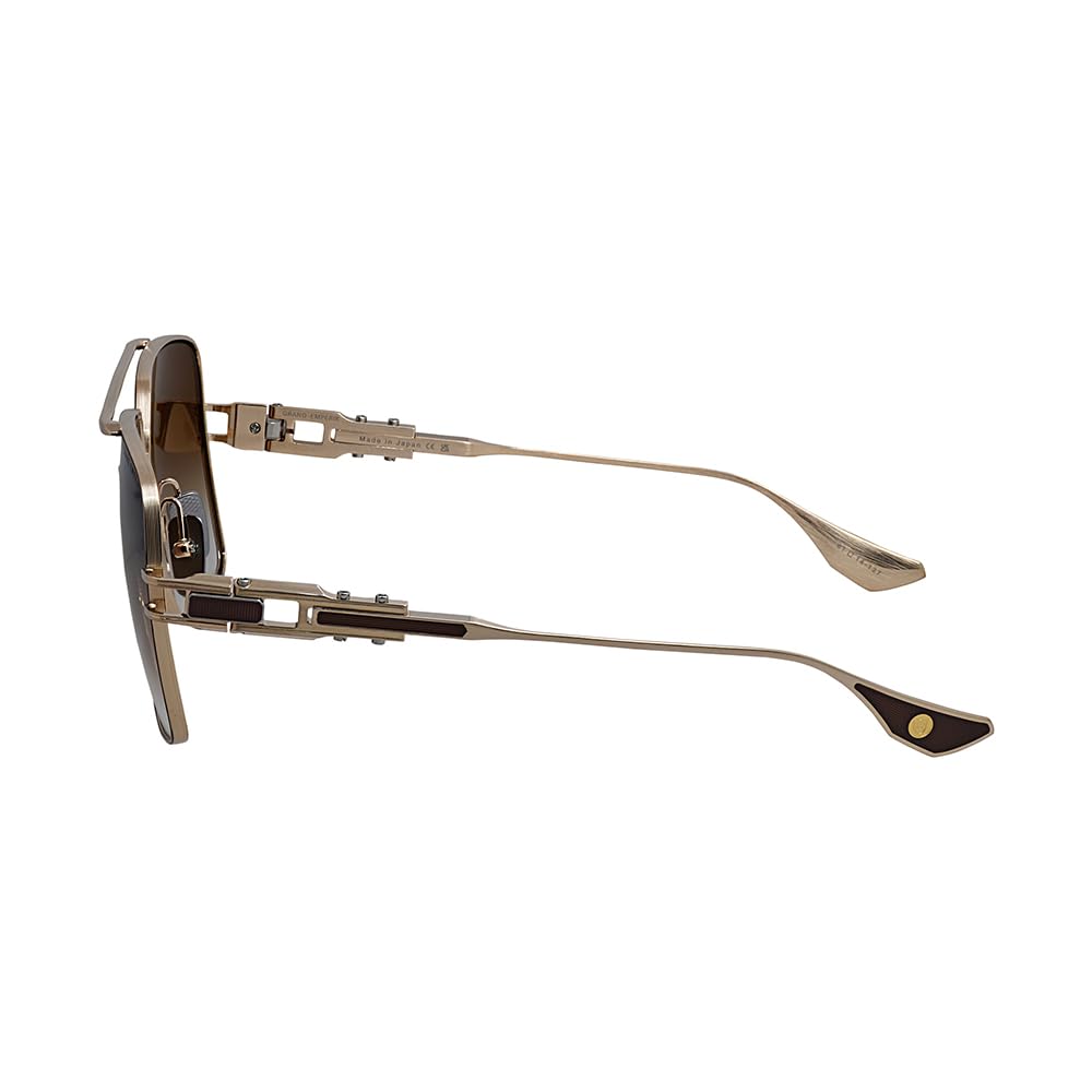 Dita GRAND-EMPERIK SUN BRUSHED WHITE GOLD/CAPUCCINO onesizefitsall unisex Sunglasses