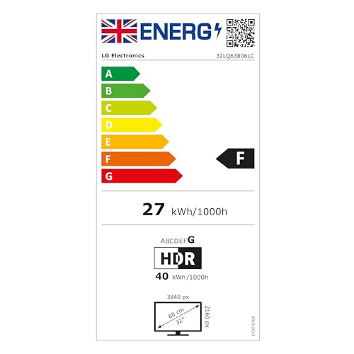 LG 32LQ63806LC 32inch LED Full HD Smart TV, Model 2024
