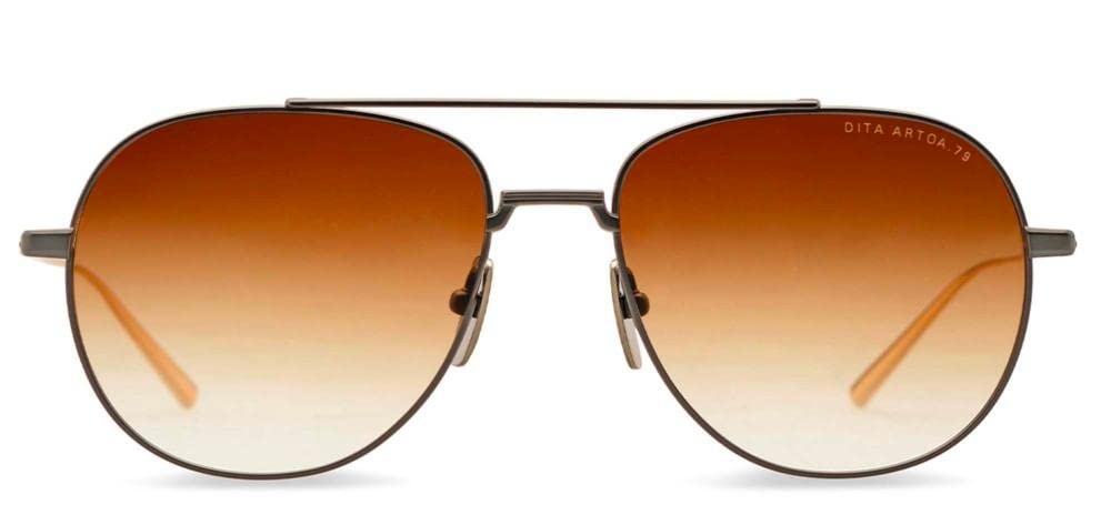 Dita ARTOA.79 SUN BLACK IRON/BROWN SHADED 57/17/145 unisex Sunglasses