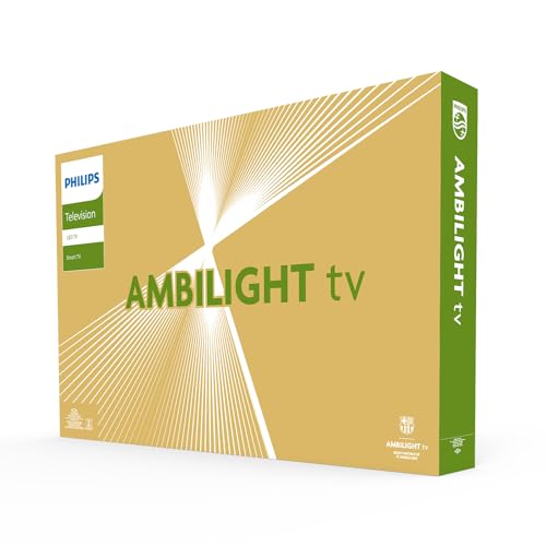 Philips Ambilight 55PUS8109 4K LED Smart TV - 55 Inch Display with Pixel Precise Ultra HD, Titan OS Platform and Dolby Atmos Sound, Works with Alexa and Google Voice Assistant - Satin Chrome