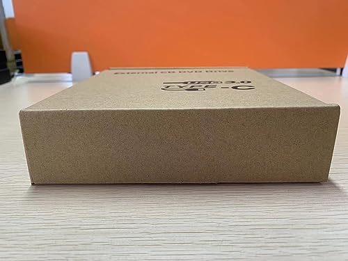 External CD DVD Drive, USB C USB 3.0 Slim CD/DVD +/-RW Drive Reader Slot in CD ROM Burner Writer, External Disc Drives DVD Player for Laptop PC MacBook Windows 11 10 Mac OS with Carrying Case