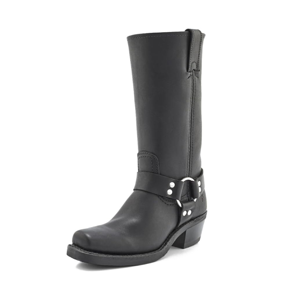 Frye Women's Harness 12r Boot, Black, 6.5 UK