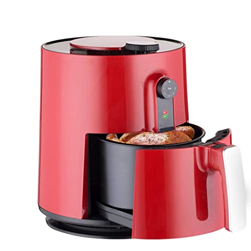 Food Warmer Oil Free Air Fryer Oven, French Fries Large Toaster Oven Turbo Broiler For Onion Rings, Electric Fryers With Basket, Convection Ovens (Color : White) Useful