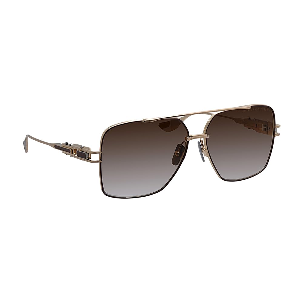 Dita GRAND-EMPERIK SUN BRUSHED WHITE GOLD/CAPUCCINO onesizefitsall unisex Sunglasses