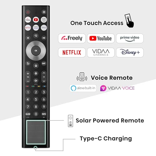 Hisense 85 Inch 144Hz Mini-LED Smart TV 85U7NQTUK - Quantum Dot Colour, Dolby Vision IQ & Atmos, iMax Enhanced, Built-in Subwoofer and Vidaa OS with Freely, Youtube, Netflix and Disney+ (2024 Model)