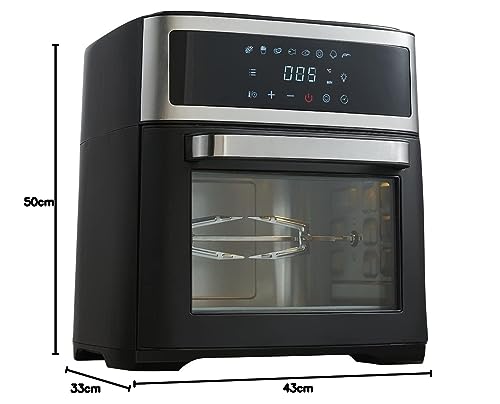 Adler Airfryer Oven AD 6309 Power 1700 W. Capacity 13 L. Stainless steel/Black