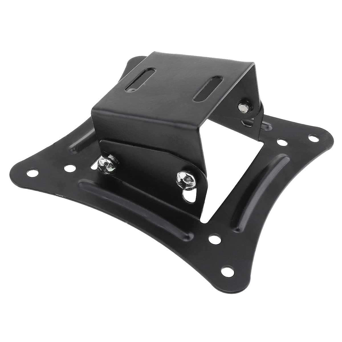 OriGlam Universal TV Wall Mount Bracket Fixed Flat Panel TV Frame Stand Holder 10 Degrees Tilt Angle for 14-27 Inch LCD LED Monitor