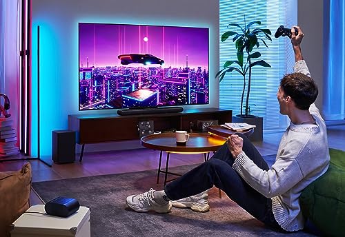 TCL 50QM8B 50-inch QLED Mini LED TV, 4K HDR Premium 1300nits, Smart TV Powered by Google TV (Dolby Vision & Atmos, Onkyo 2.0 sound system, 144Hz Motion Clarity Pro, Hands-Free Voice Control) Black