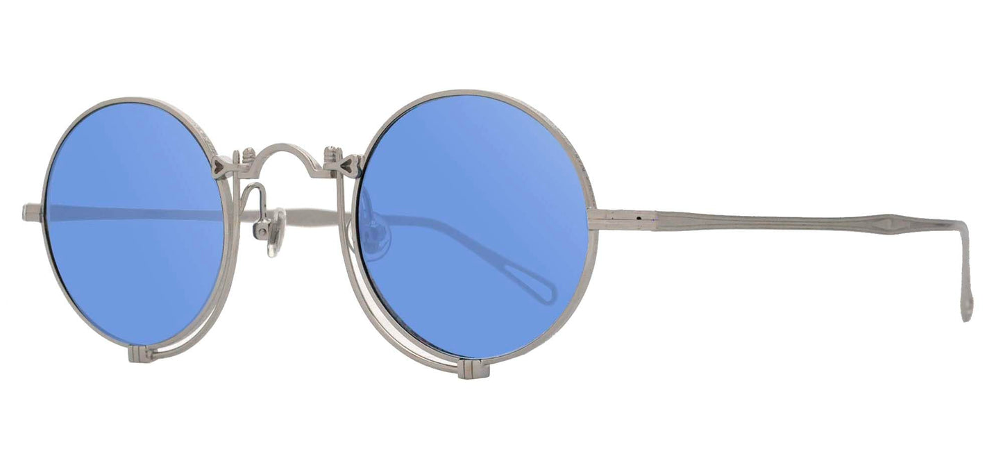 Matsuda 10601H Palladium White/Cobalt Blue 45/27/145 unisex Sunglasses