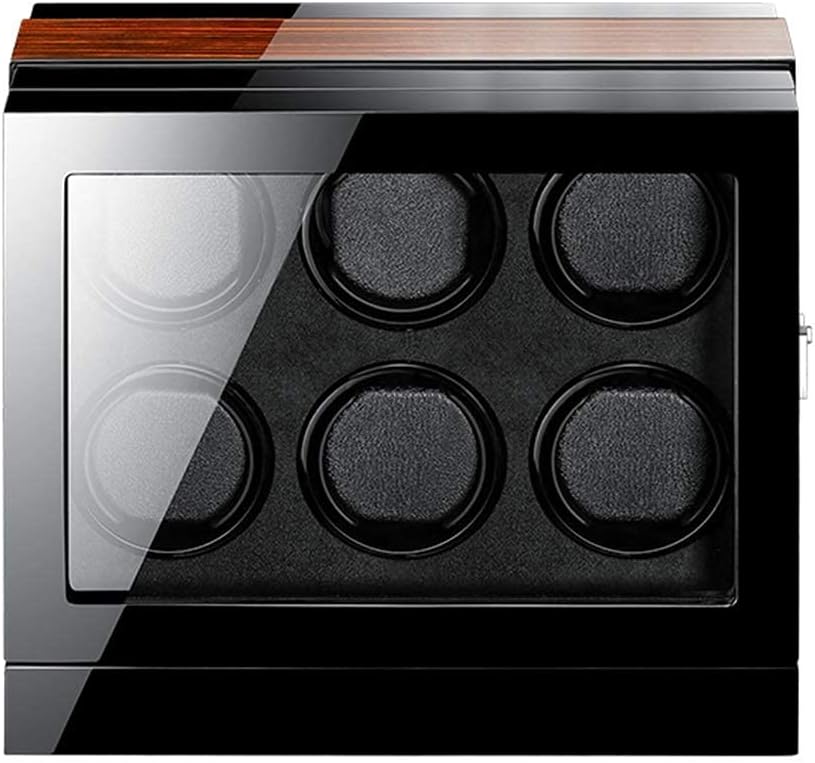 Automatic Watch Winder Box LCD Touchscreen with Light Quiet Motor for Watches Display for Men Women Gift Large Capacity