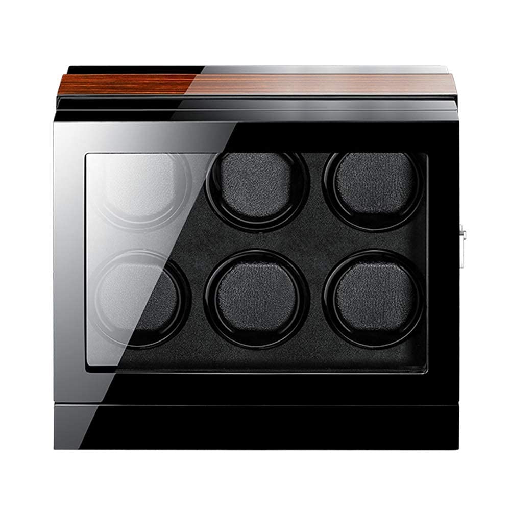 Automatic Watch Winder Box LCD Touchscreen with Light Quiet Motor for Watches Display for Men Women Gift Large Capacity