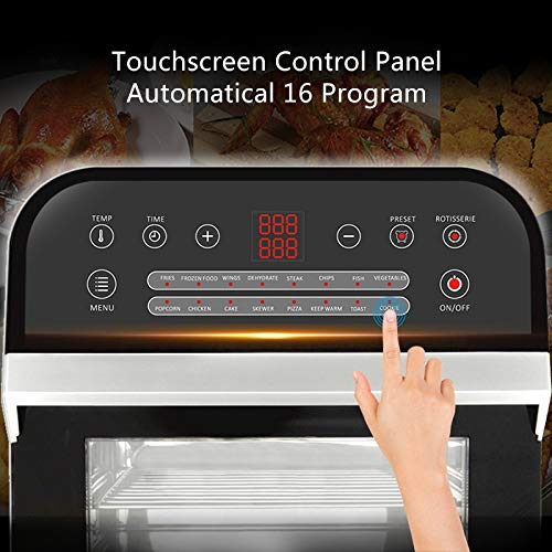 Air Fryer Oven Toaster Rotisserie and Dehydrator with LED Digital Touchscreen, Countertop Oven Commemoration Day