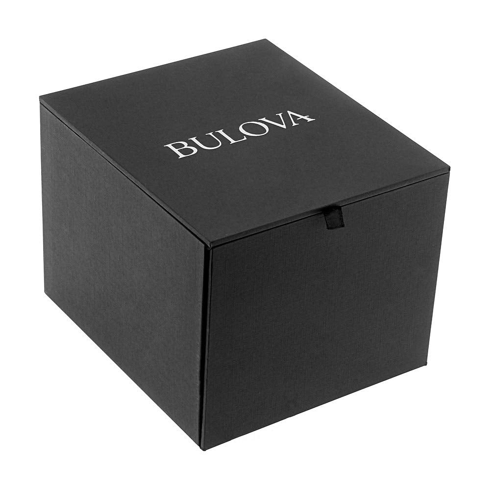 Bulova Mens Chronograph Quartz Watch with Stainless Steel Strap 98B316
