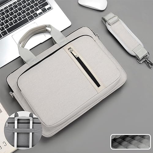 Fhsqwernm Oxford Cloth Laptop Shoulder Bag For MacAir 14 15.6 17.3" Inch Notebook Flapover Sleeve Case