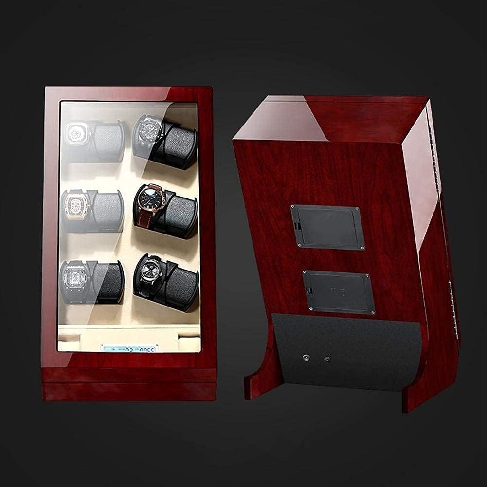 NOALED Wooden Watches Automatic Watch Winder 12+2 Storage Box with LCD Touch Screen Watches Automatic Watch Winder Single
