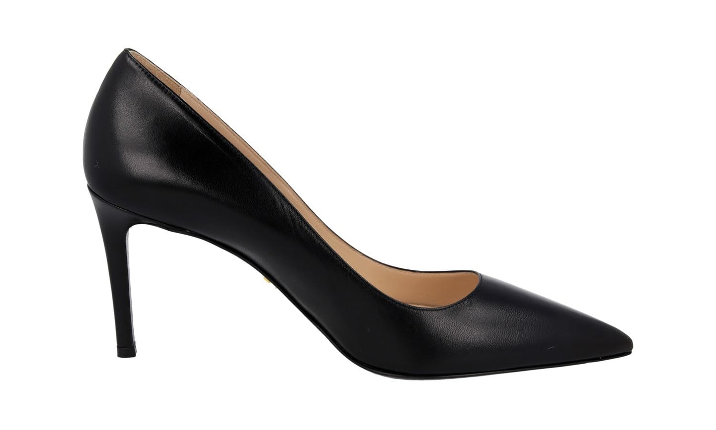 Prada Women's 1I939F Black Leather Court Shoes/Pumps UK 6 / EU 39