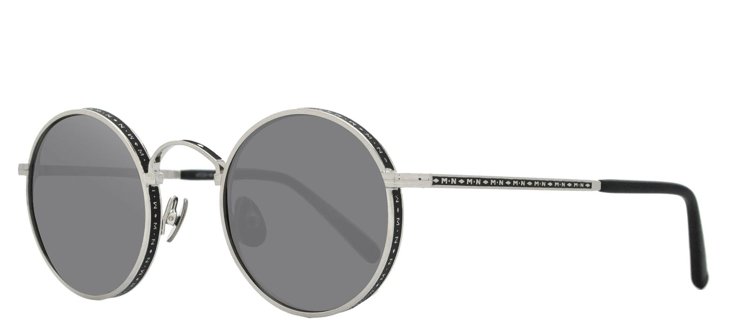 Matsuda M3100 SUN Palladium White Matte Black/Grey 47/23/145 unisex Sunglasses
