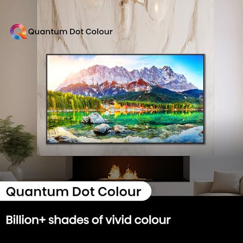 Hisense 50 Inch 4K Mini-LED TV 50U6NQTUK - Quantum Dot Colour, Dolby Vision Atmos, Hi-View Engine, FilmMaker Mode, Vidaa OS with Voice Control, Freely, Youtube, Netflix and Disney+ (2024 Model)