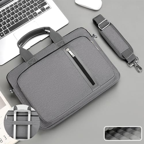 Fhsqwernm Oxford Cloth Laptop Shoulder Bag For MacAir 14 15.6 17.3" Inch Notebook Flapover Sleeve Case