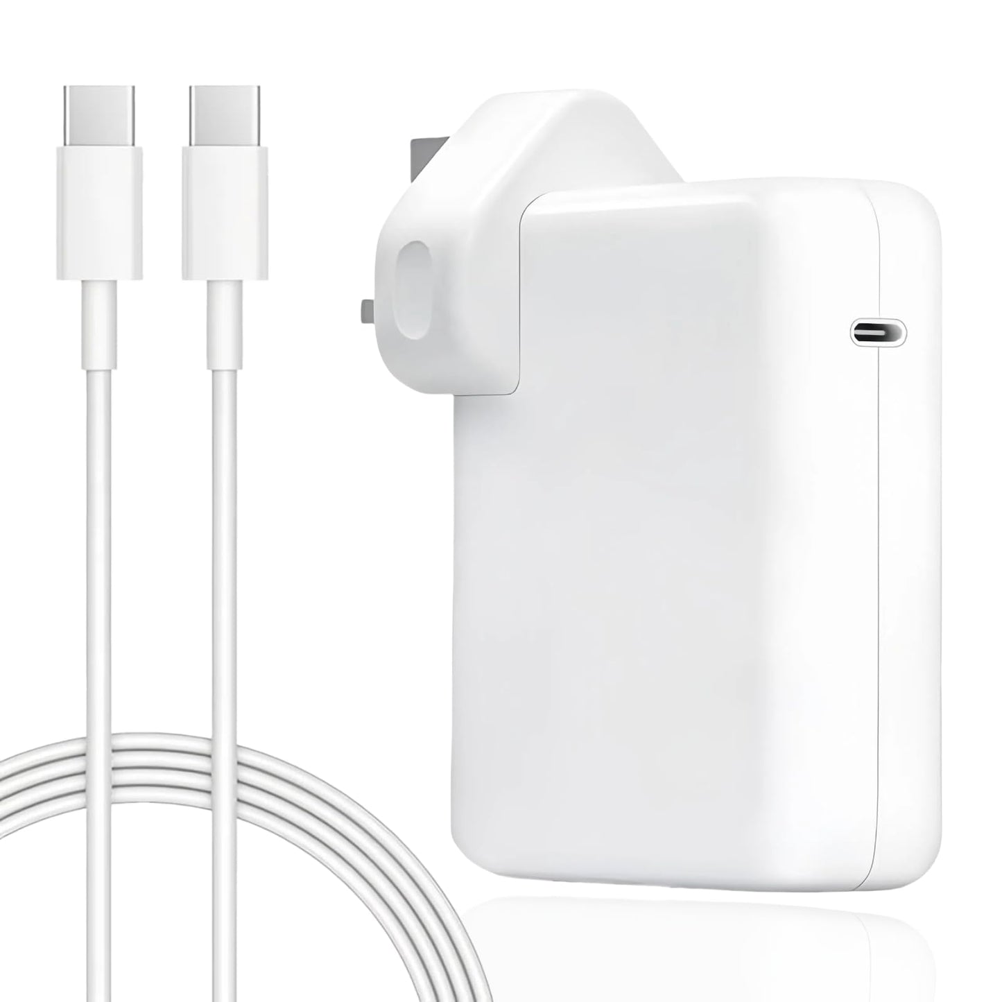 96W USB C Super Fast Charger,MacBook Pro 100W Charger,for MacBook Pro 16, 15, 14, 13 inch,iPad Pro12.9,11 inch Lenovo, and All USB Type C Laptop Charger, power adapter with 6.6ft USB C to C Cable