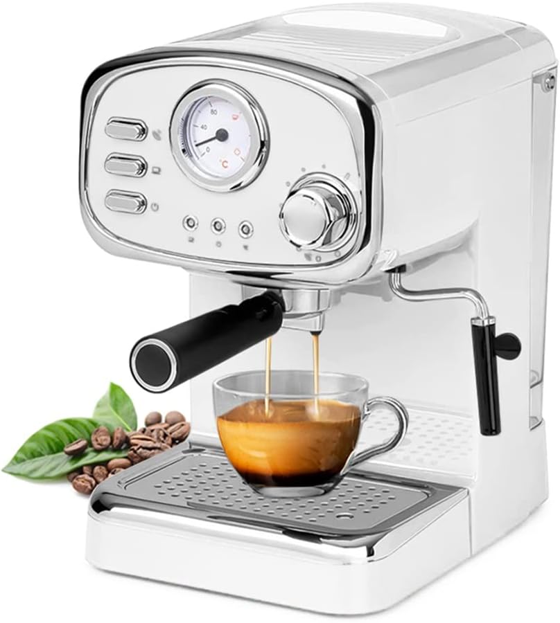 EKSED Coffee Machine Milk Frother Kitchen Appliances Electric Foam Cappuccino Coffee Maker (Color : A, Size A/121