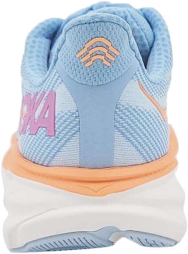 HOKA ONE ONE Clifton 9 Womens Shoes, Airy Blue/Ice Water, 8.5 UK