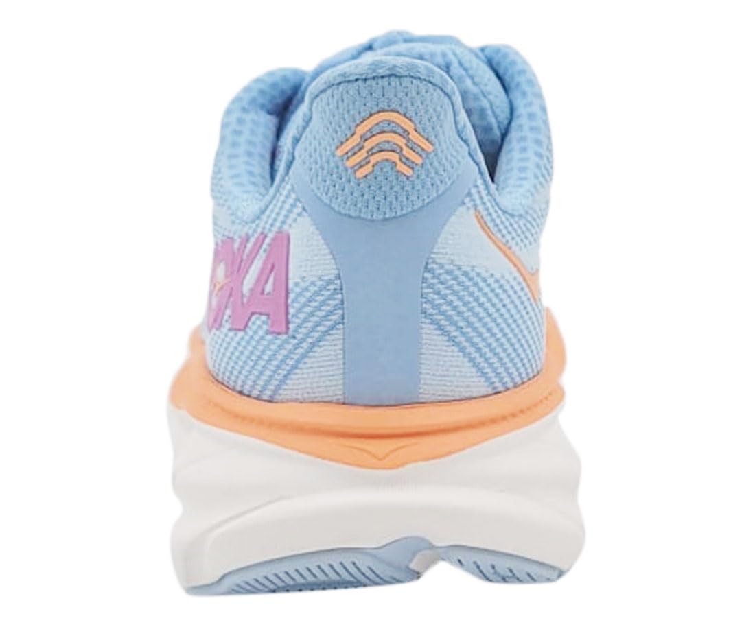 HOKA ONE ONE Clifton 9 Womens Shoes, Airy Blue/Ice Water, 8.5 UK