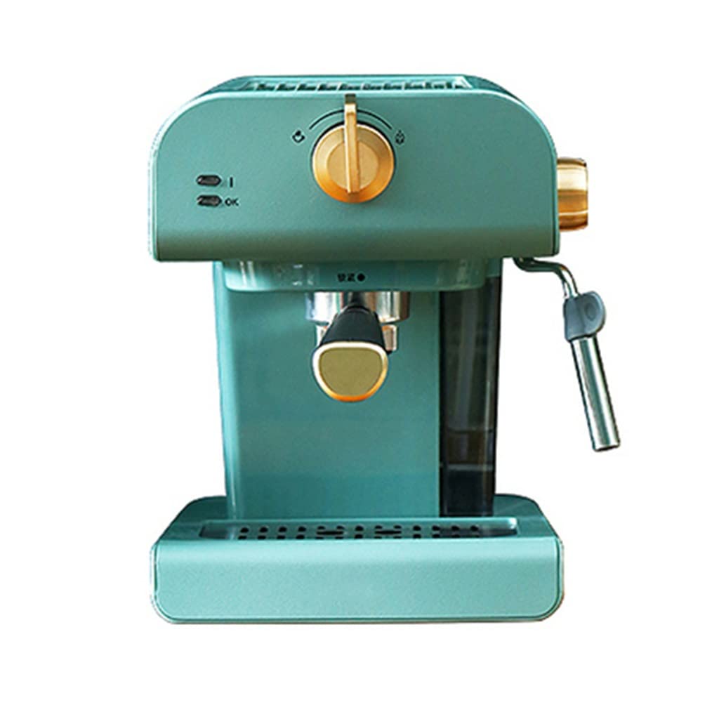 EKSED Coffee Machine Milk Frother Kitchen Appliances Electric Foam Cappuccino Coffee Maker (Color : Green, Size (Green/110