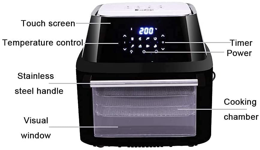 CAZARU -1800A-D2 16 L 1800W Black Commodity Code: LXJ-148