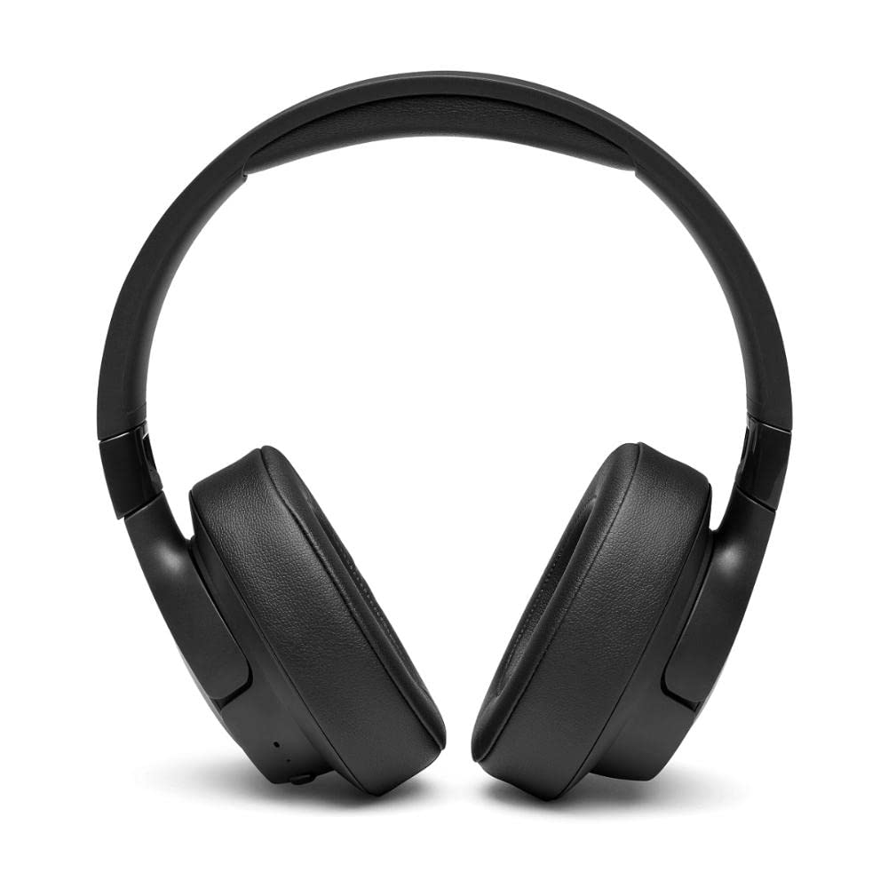 JBL Tune 710 BT Wired and Wireless Over-Ear Headphones with Built-In Microphone, Multi-Point Connection and Hands-Free Controls, Black