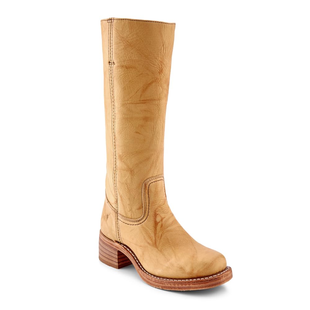 Frye Women's Campus Cowboy Boots Banana 6 UK