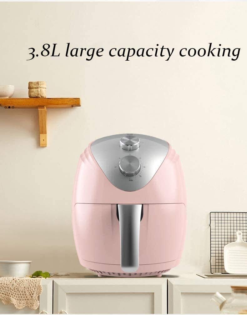 YHQKJ Hot air Fryer, Oil-Free hot air Fryer, deep Fryer hot air Fryer, knob Operation,Large Capacity Fries Machine Adopts Fast Air Technology for Healthy Cooking Baking and Grilling needed