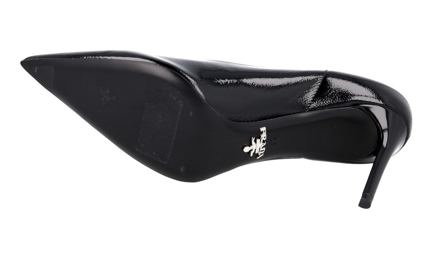 Prada Women's 1I228L Black Leather Court Shoes/Pumps UK 4 / EU 37